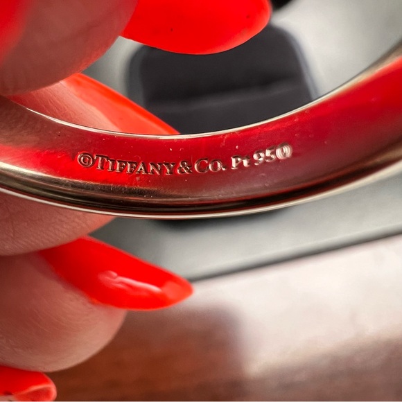 Tiffany & Co. Tiffany Forever Wedding Band Ring Platinum - Picture 6 of 7